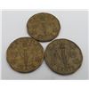 Image 1 : 3x Canadian Nickels 1943 Tombac