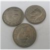 Image 2 : 3x Canadian Nickels 1940