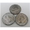 Image 2 : 3x Canadian Nickels 1944