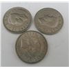 Image 2 : 3x Canadian Nickels 1941