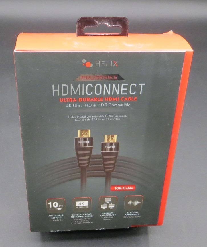 New HELIX 10 Foot 4K Ultra High Def HDMI Cable