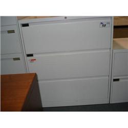 Metal 3 Drawer Filing Cabinet