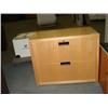 Image 1 : Maple 2 Drawer Filing Cabinet