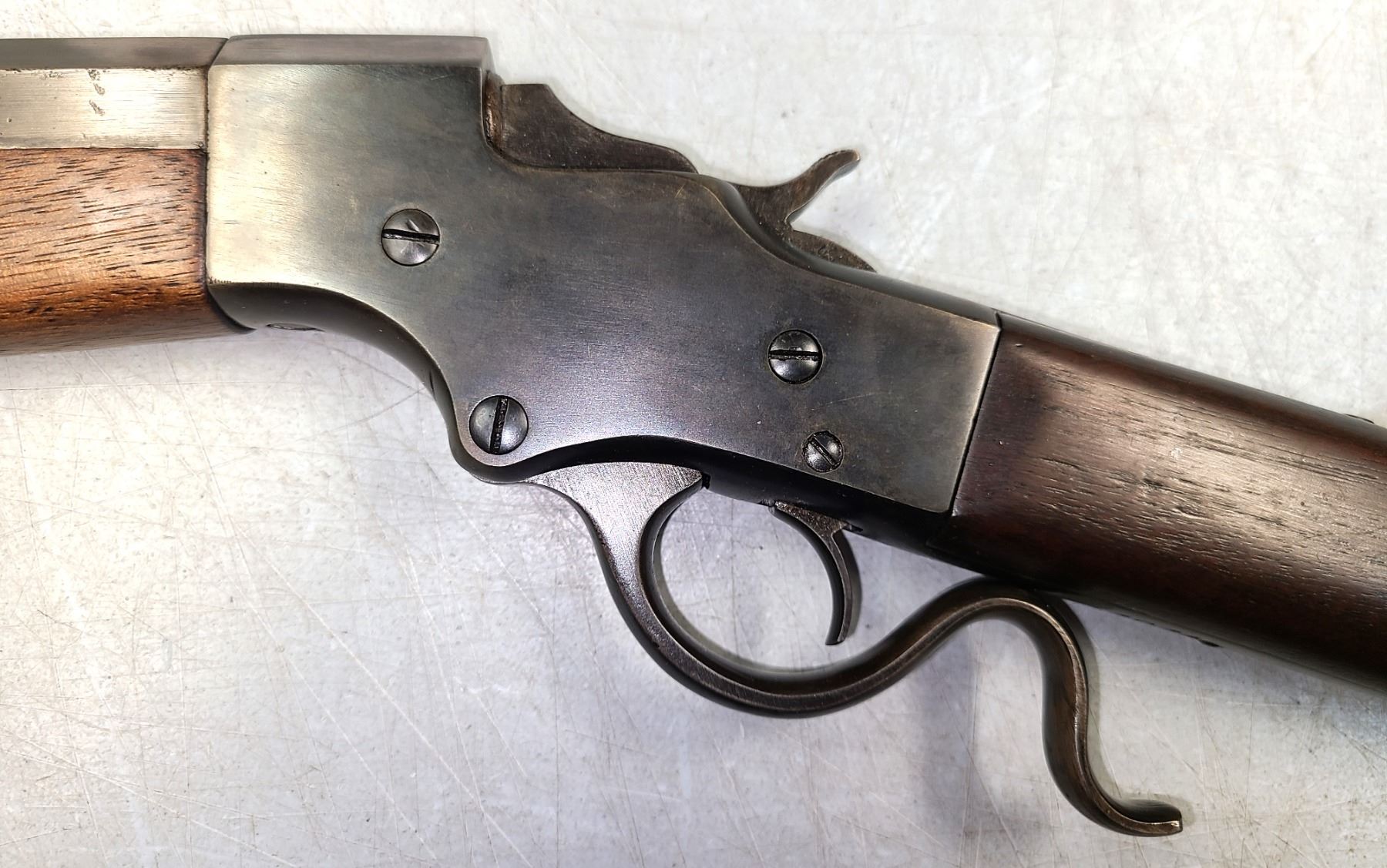 Stevens Falling Block Rifle Stevens Model 44 Falling Block Rifle 38-55 Win