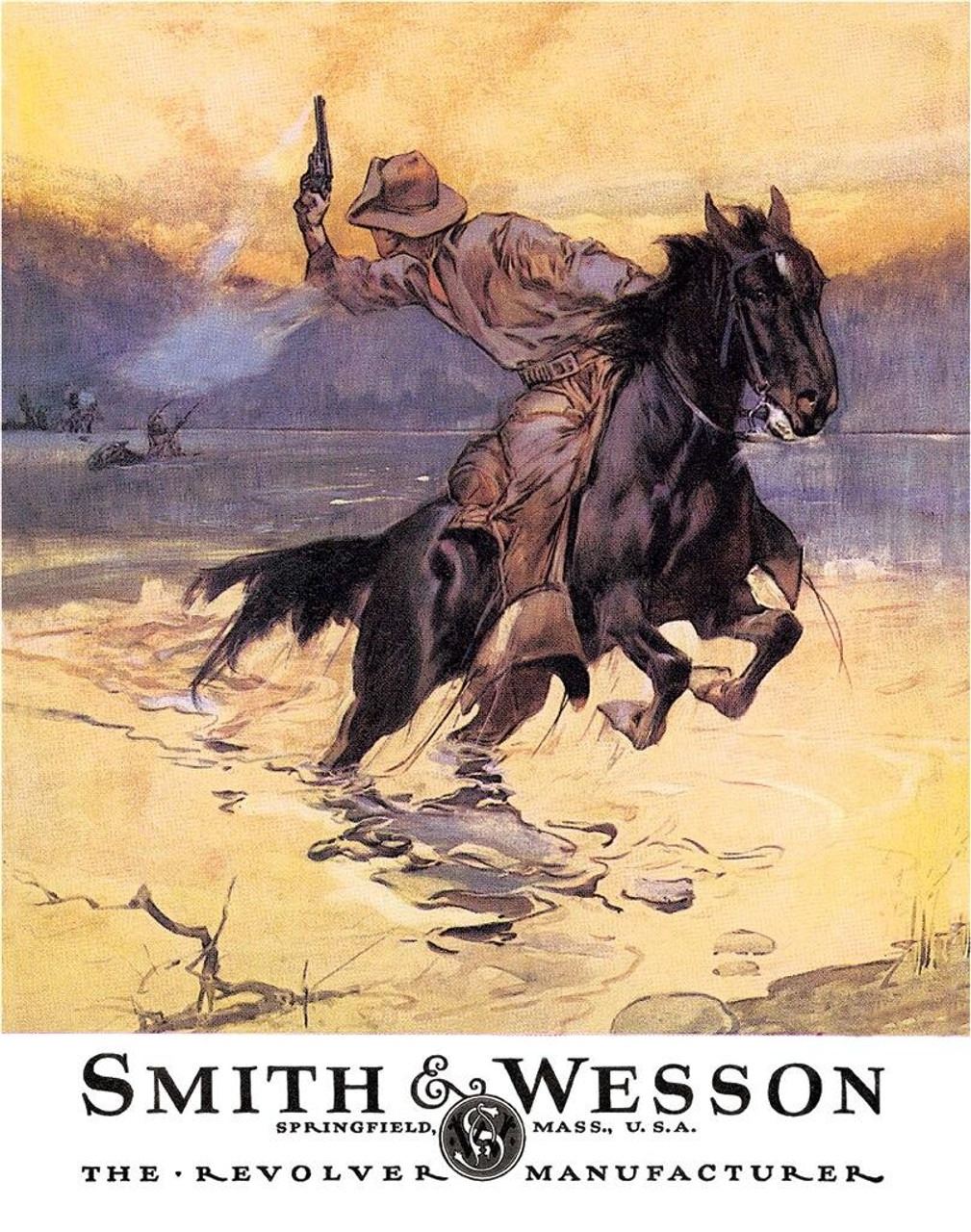 Smith & Wesson Cowboy Tin sign