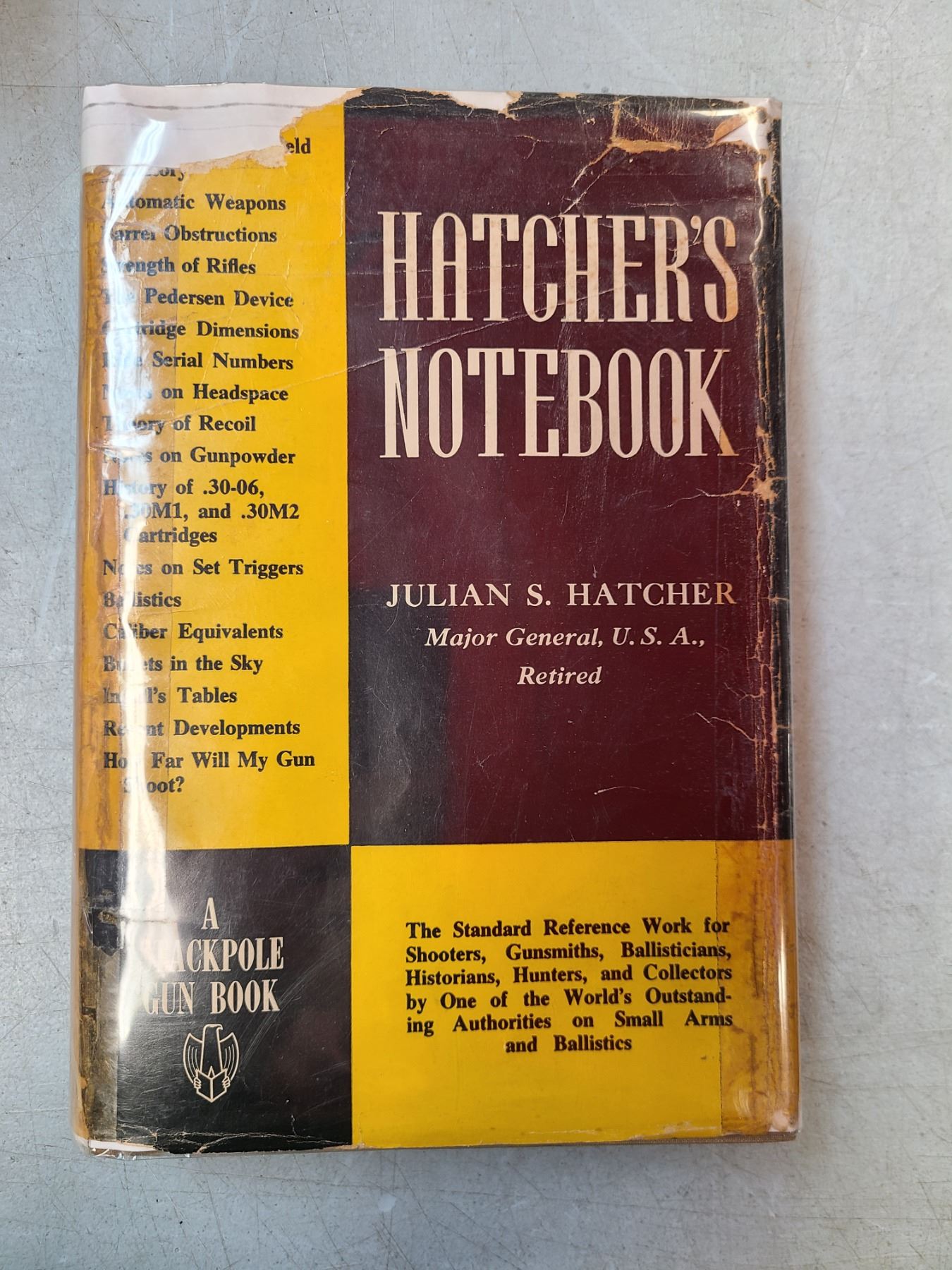 Hatcher's Notebook Hatchers Notebook by Maj Gen Hatcher - Hard Cover Book
