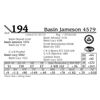 Image 1 : Basin Jameson 4579