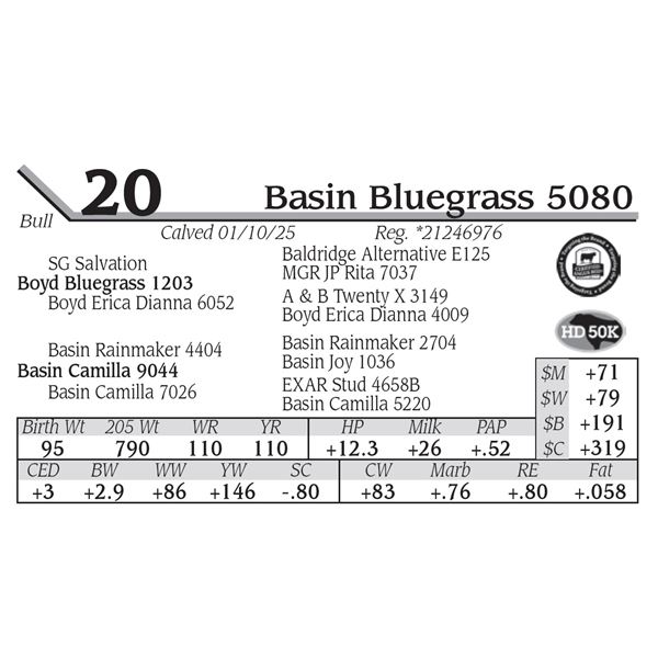 Basin Bluegrass 5080