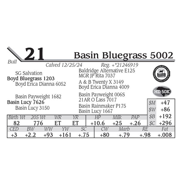 Basin Bluegrass 5002