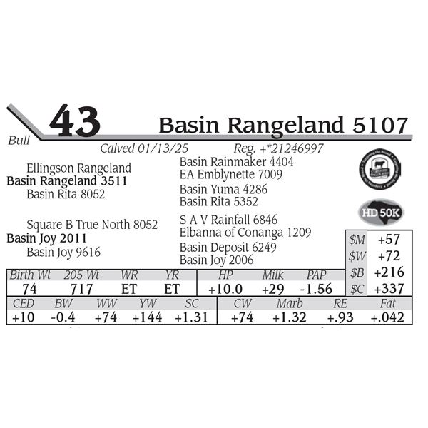 Basin Rangeland 5107