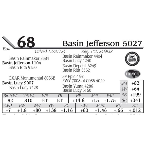 Basin Jefferson 5027