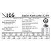Image 1 : Basin Keystone 5269