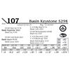 Image 1 : Basin Keystone 5298