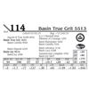 Image 1 : Basin True Grit 5513
