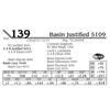 Image 1 : Basin Justified 5109