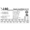 Image 1 : Basin Justified 5177