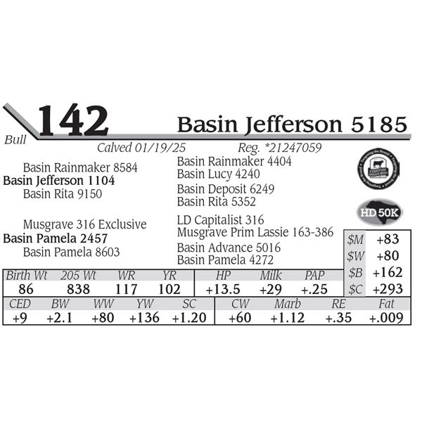 Basin Jefferson 5185