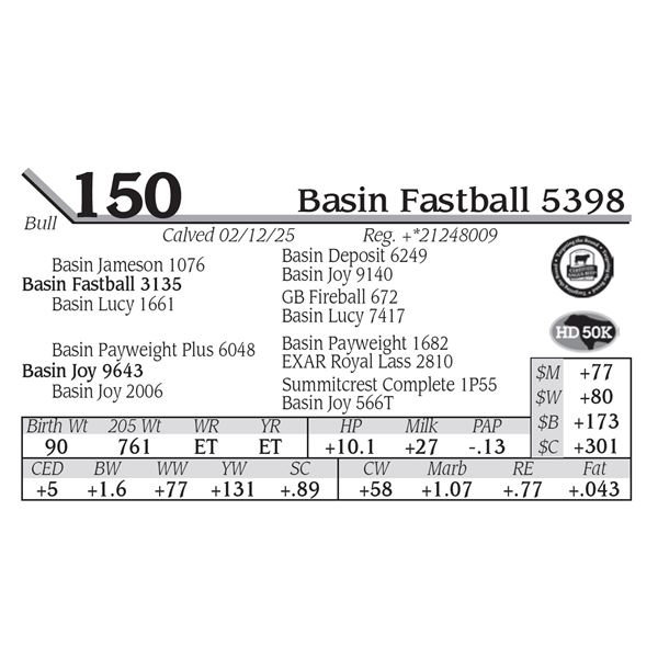 Basin Fastball 5398