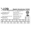 Image 1 : Basin Keystone 5268