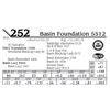 Image 1 : Basin Foundation 5512