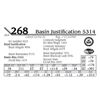 Image 1 : Basin Justification 5314