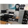 Image 2 : Office Contents Include Desk, Bookcases, Chair, Computer Peripherals, Supplies