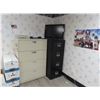 Image 4 : Office Contents w/Desk, Bookcase, Printer, Adding Machine, File Cabinets