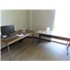 Image 2 : Desks 3, Chairs, Computer Peripherals, Cabinet w/Supplies
