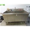 Image 1 : S/S 5' Deep Trough Sink