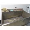 Image 2 : S/S 5' Deep Trough Sink