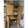 Image 1 : Can 4 Shelf Storage Rack w/Cabinet Doors