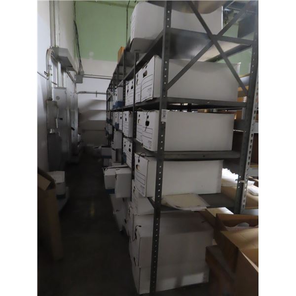 8-8' Adjustable Storage Rack Sections - 8 X $