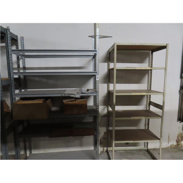 Grey/Tan Storage Racks - 2