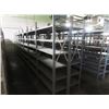 Image 1 : 14- Grey Commercial Storage Racks - 14 X $