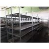Image 2 : 12-Grey Metal Storage Racks - 12 X $