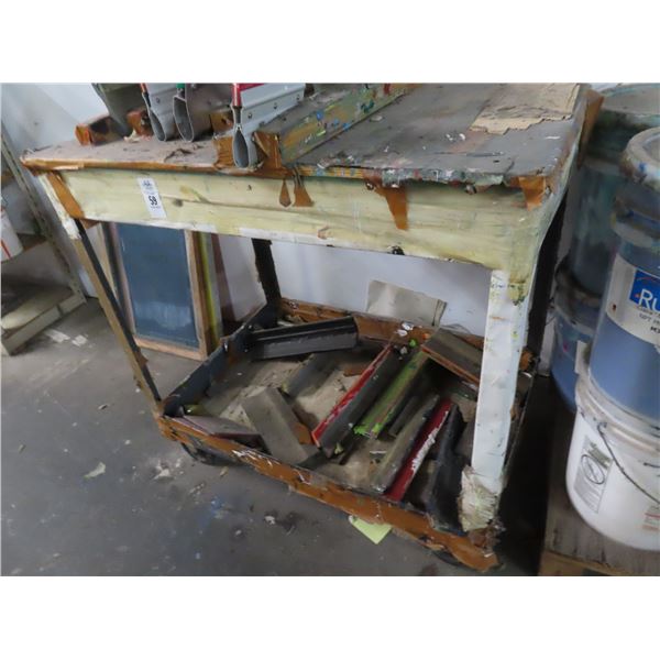 Metal Warehouse Cart