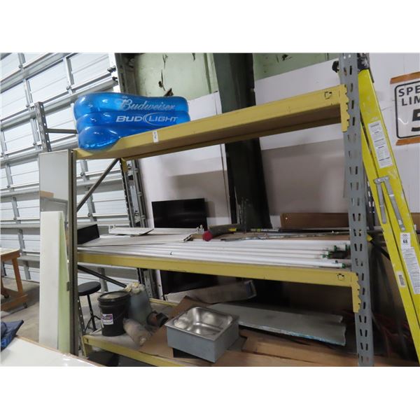 8'T  X  8'W  Pallet Rack Section w/6' Cross Beams