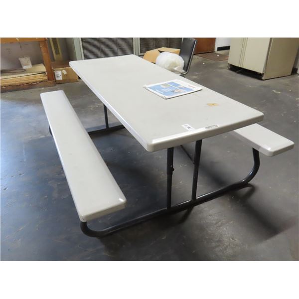 Lifetime Plastic Folding Picnic