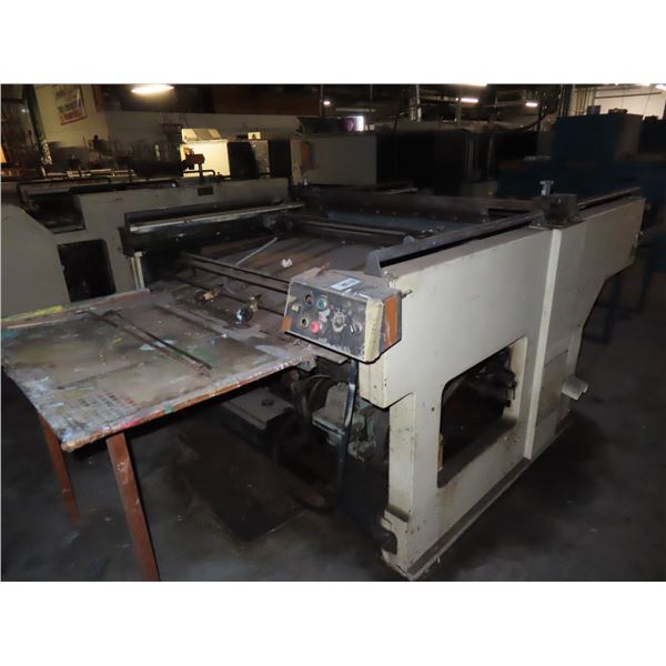 Sakurai 1987 Screen Printing Machine - Needs Service - S # RT015787