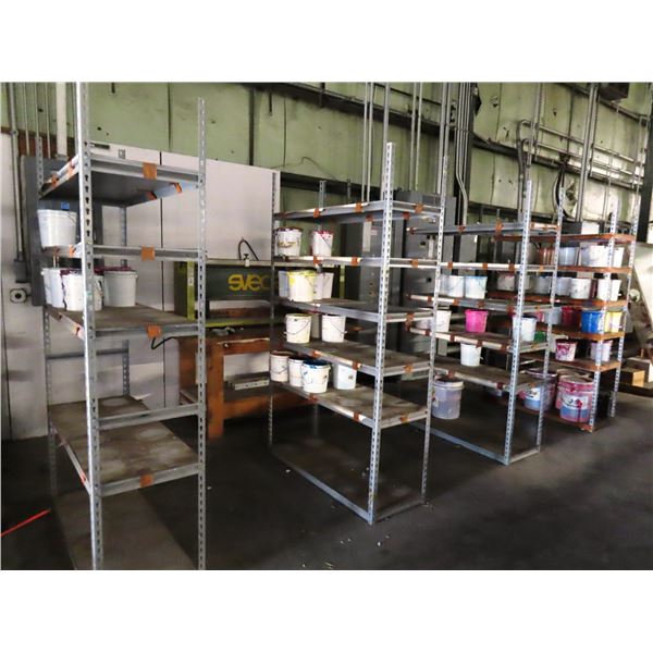 4-Metal Storage Racks - 4 X $