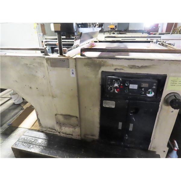 1989 Sakurai Dorn SPE Screen Print Machine - S # RT026689