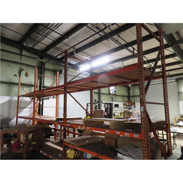 7-15' Pallet Rack Section - 7UPS/40C/B - 7 X $