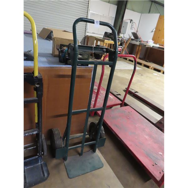 Harper Yellow Air Tire Convertible Hand Truck