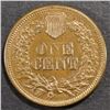Image 2 : 1866 INDIAN CENT CH/GEM BU