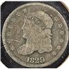 Image 1 : 1829 BUST HALF DIME VG