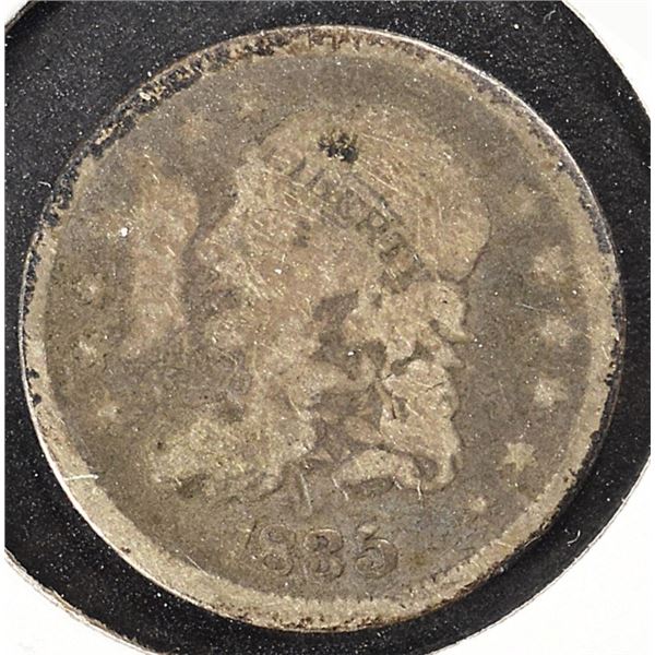 1835 BUST HALF DIME GOOD