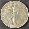 Image 1 : 1918-D WALKING LIBERTY HALF XF