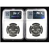 Image 2 : 1962 & 1963 PROOF FRANKLIN HALVES NGC PF-67