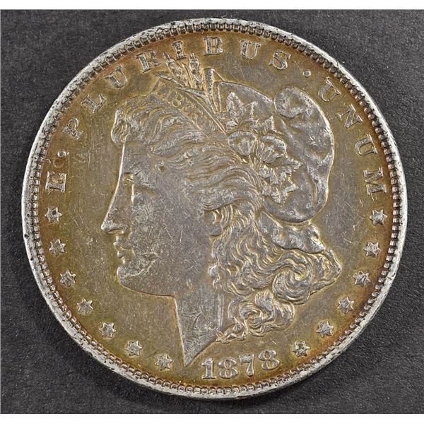 1878 7TF REV 78 MORGAN DOLLAR AU