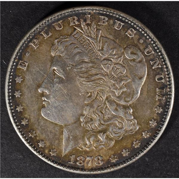 1878 7TF REV 79 MORGAN DOLLAR AU
